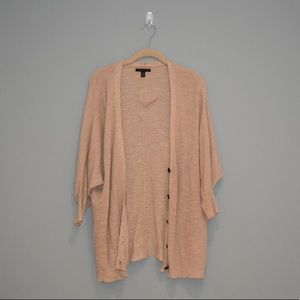 Light brown button down cardigan